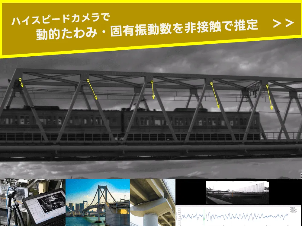 橋梁の微細振動診断へのリンク